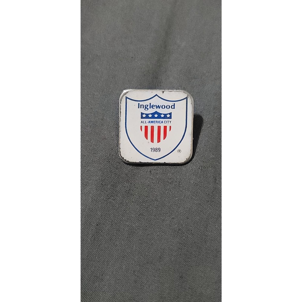 Vtg 1989 Inglewood All America City Pin